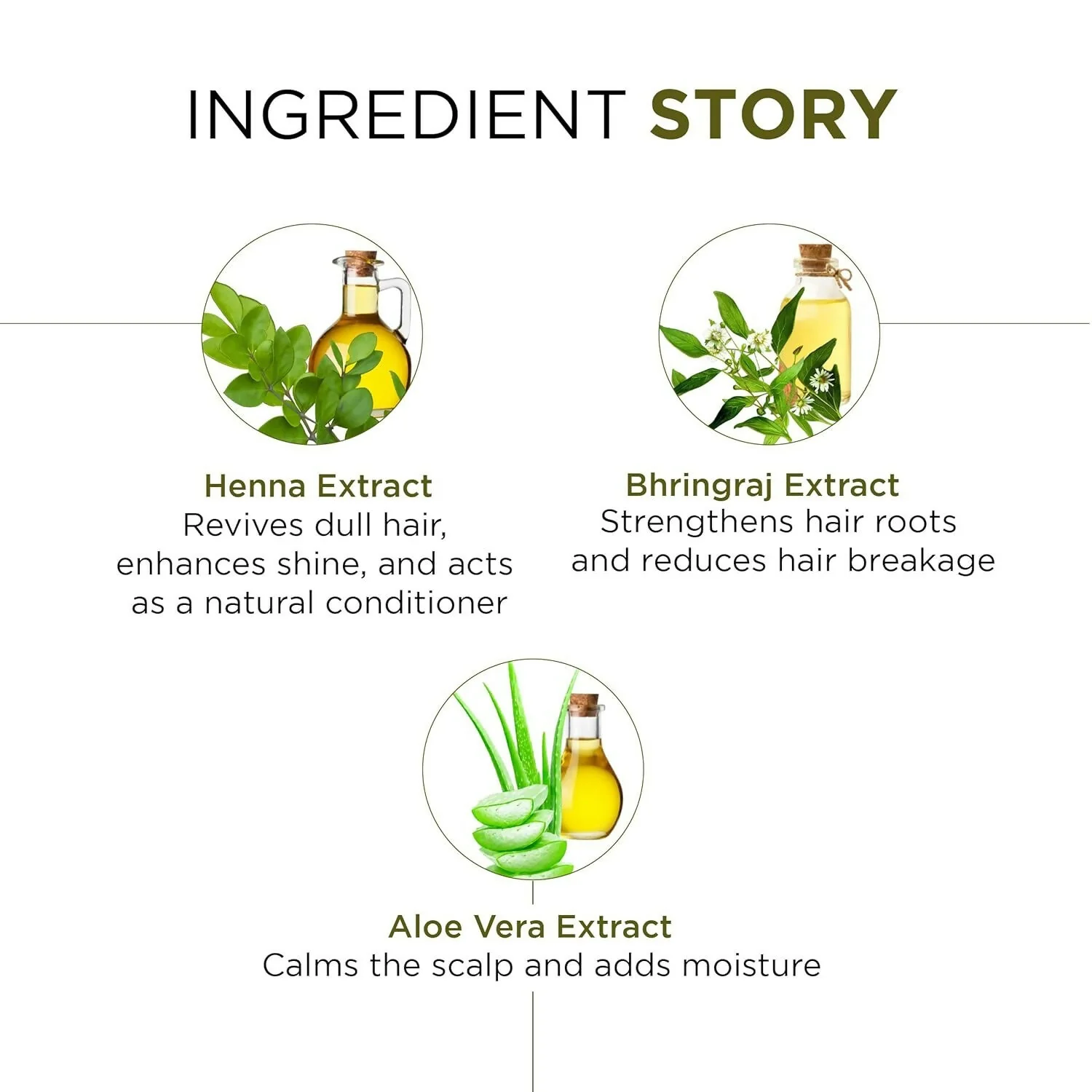 Oshea Herbals Heenashine Conditioning Shampoo Controls Dryness & Makes Hair Stronger - Image 4