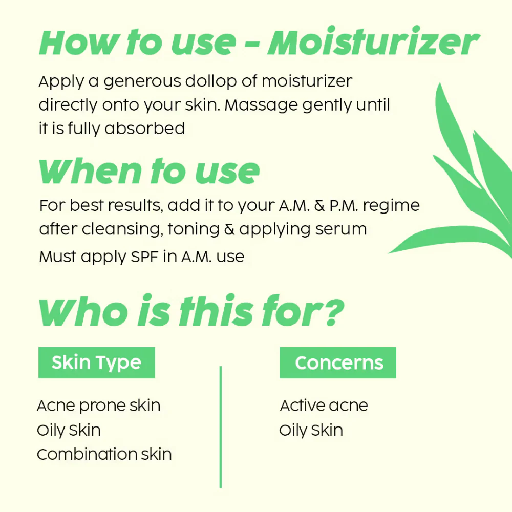 PLIX The Plant Fix 2% Acne Buster Moisturizer & Salicylic Acid Sunscreen SPF50+ PA+++, Reduce Acne, Pimple Marks - Image 3