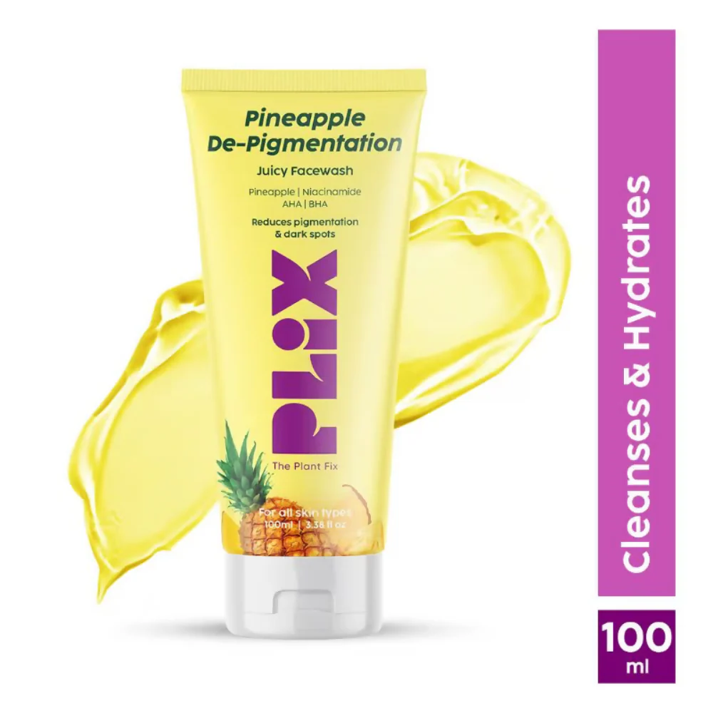 PLIX The Plant Fix 5% Pineapple Foaming Facewash - Image 3