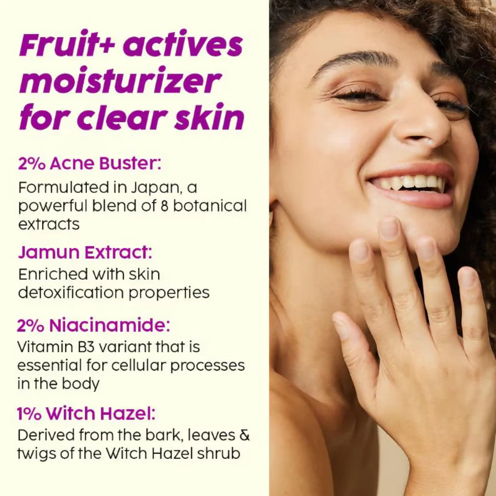 PLIX The Plant Fix Jamun Active Acne Regime With 2% Salicylic Acid Serum & Moisturizer - Image 4