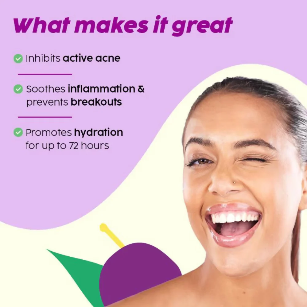 PLIX The Plant Fix Jamun Active Acne Regime With 2% Salicylic Acid Serum & Moisturizer - Image 6