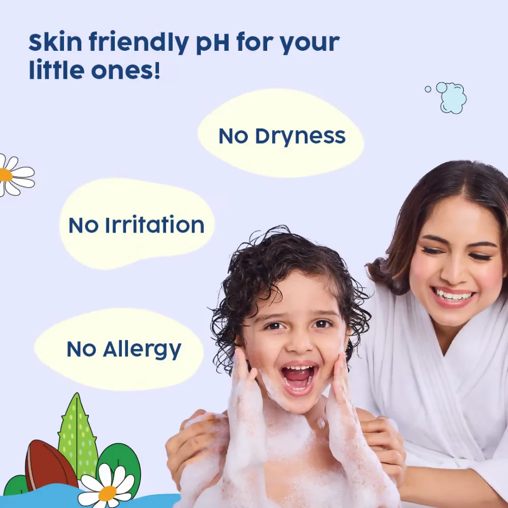 PLIX The Plant Fix Kids Happy Hair Gentle Shampoo & Bubble Splash Body Wash - Image 8
