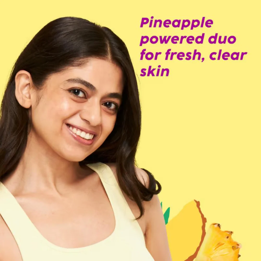 PLIX The Plant Fix Pineapple Depigmentation Regime With Fruity Toner & Cleanser - Image 9