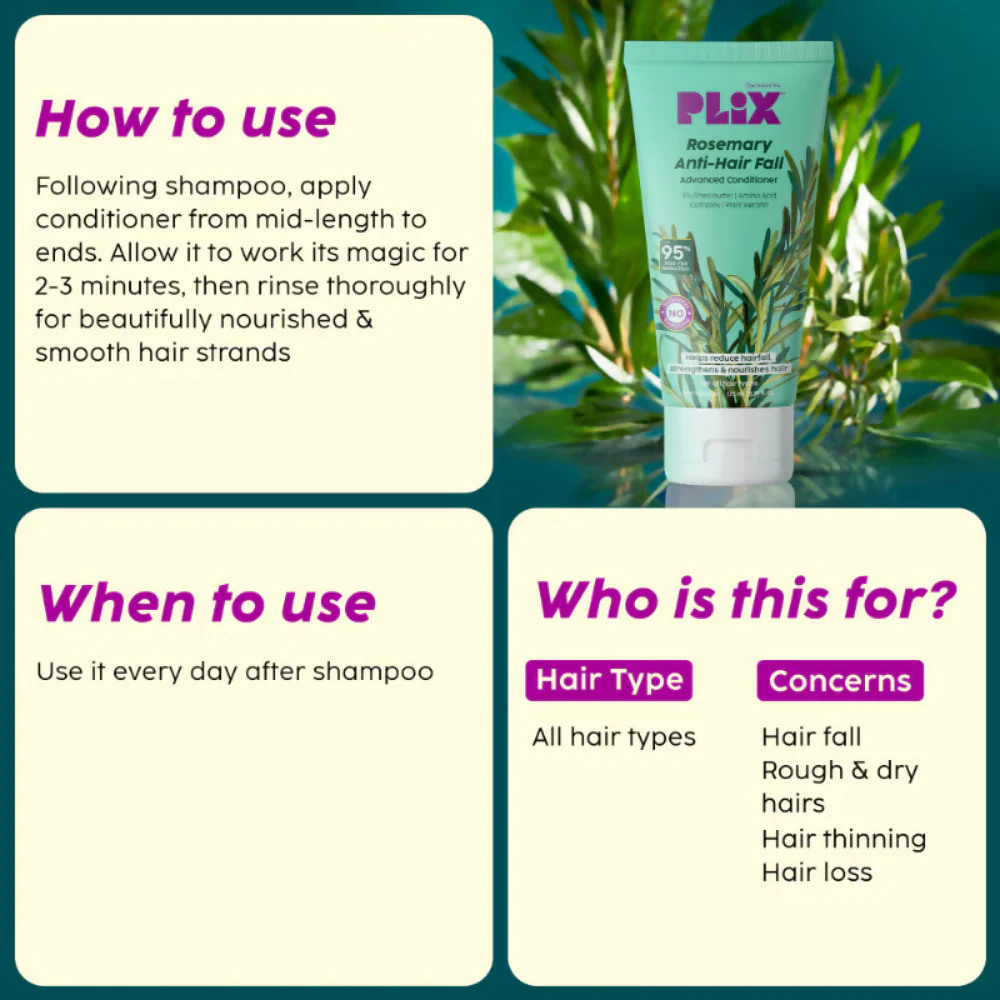 PLIX The Plant Fix Rosemary Advanced Hair Kit - Image 4