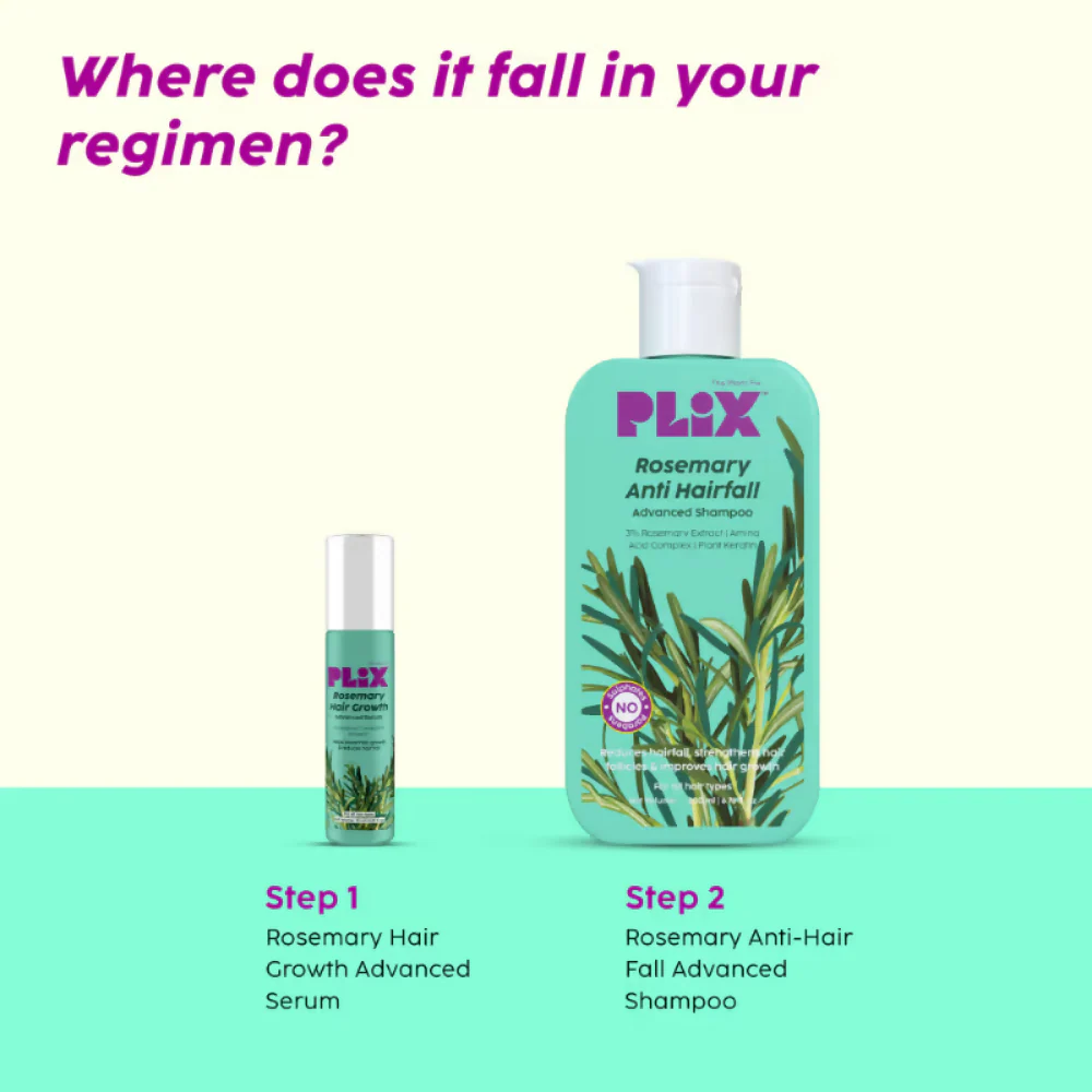 PLIX The Plant Fix Rosemary Anti Hairfall Advanced Kit - Image 3