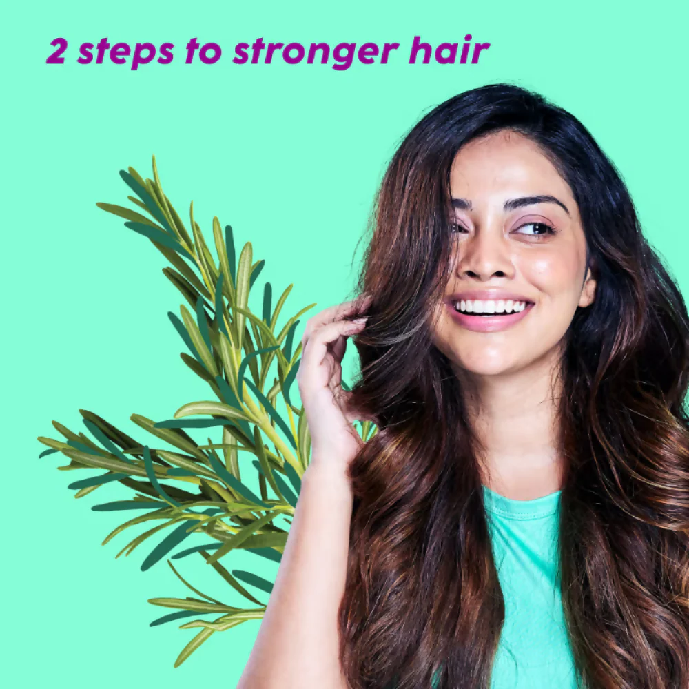 PLIX The Plant Fix Rosemary Anti Hairfall Shampoo & Hair Mask - Image 10