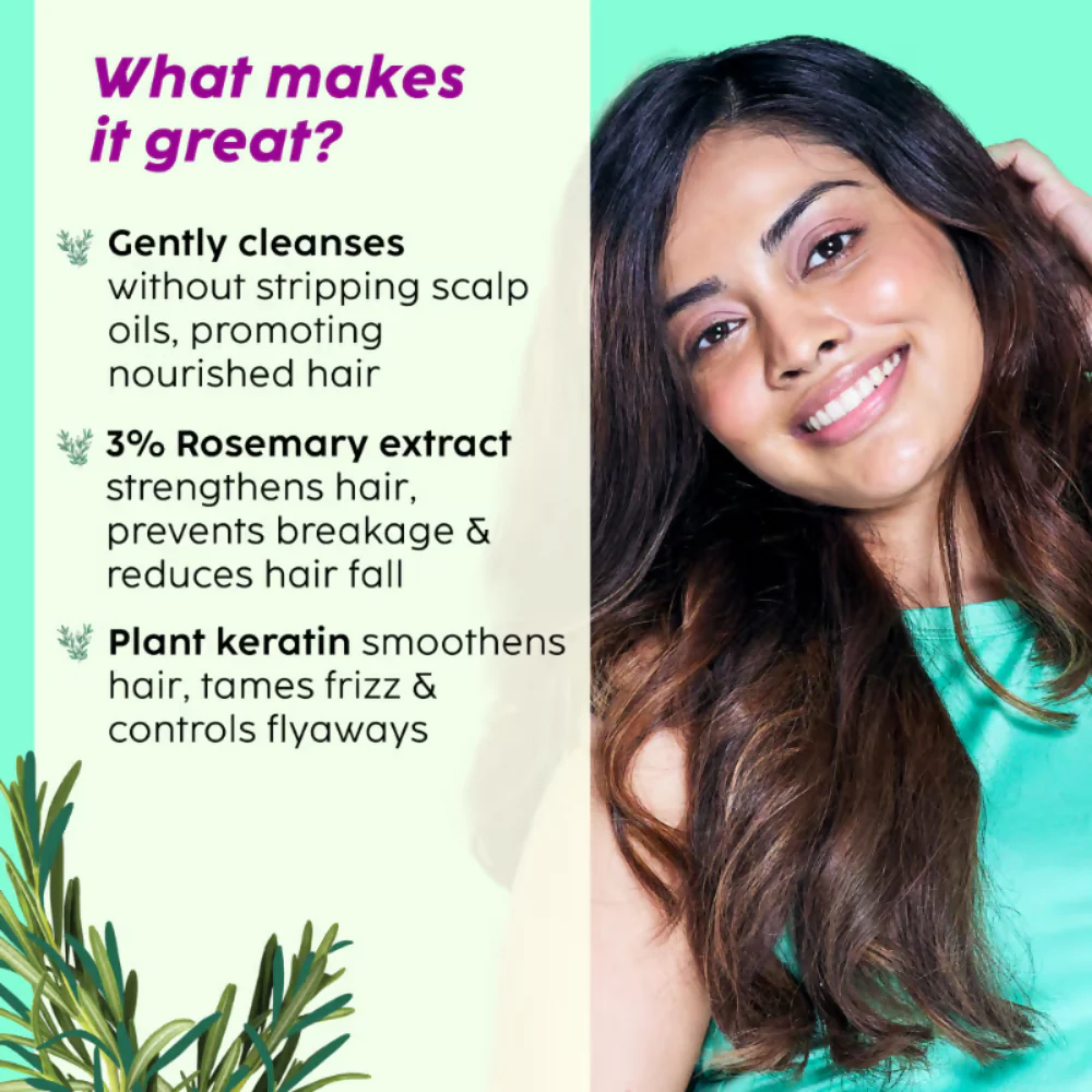 PLIX The Plant Fix Rosemary Anti Hairfall Shampoo & Hair Mask - Image 9