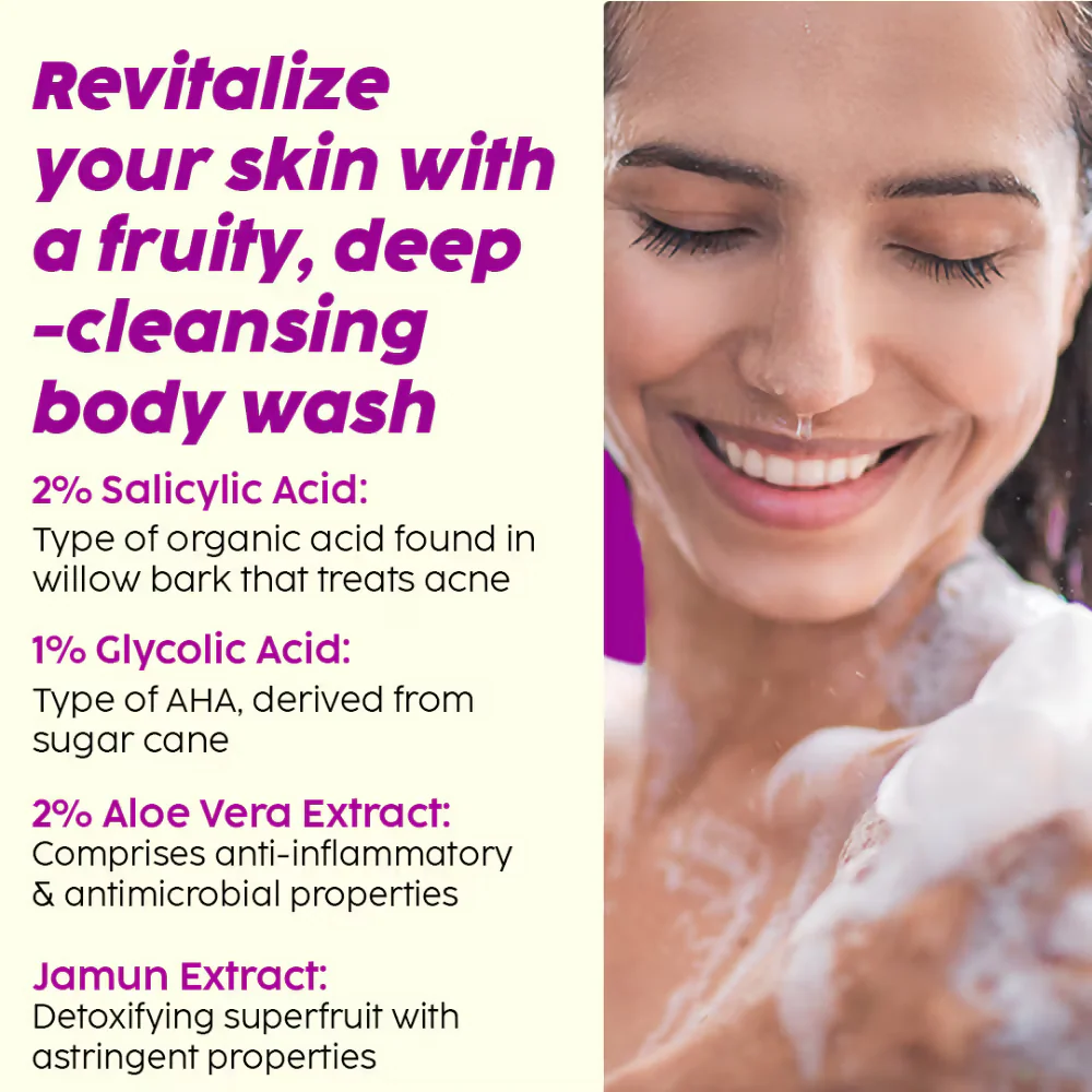 PLIX The Plant Fix Salicylic Acid Cleanser & Body Wash - Image 8