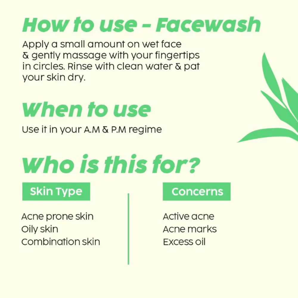 PLIX The Plant Fix Salicylic Acid Face Cleanser & Spot Corrector Gel Combo - Image 3
