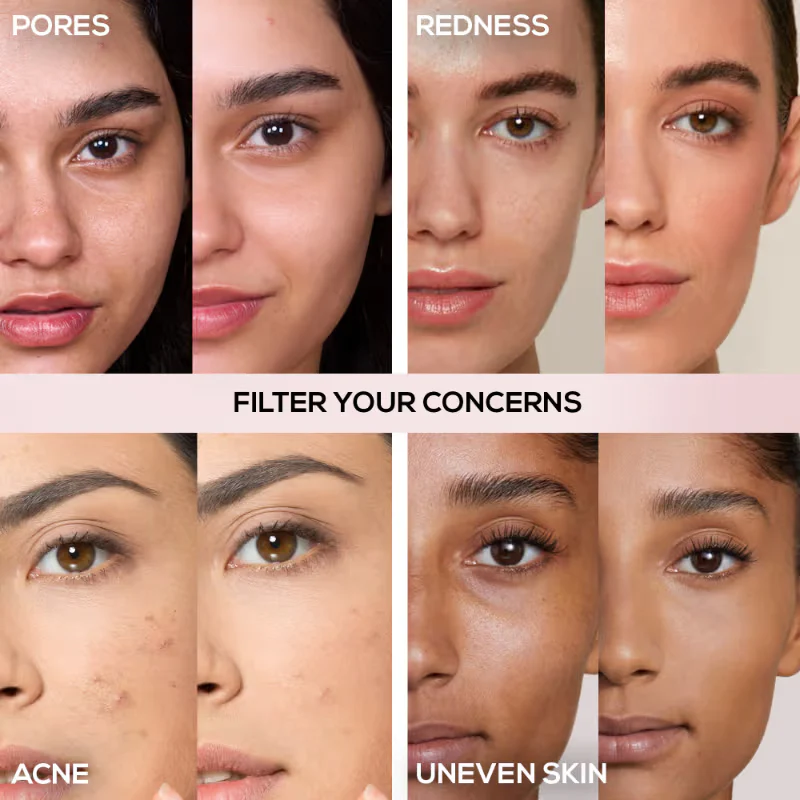 RENEE Bollywood Filter Blurring Matte Finish Liquid Foundation - Hazel Hush - Image 5