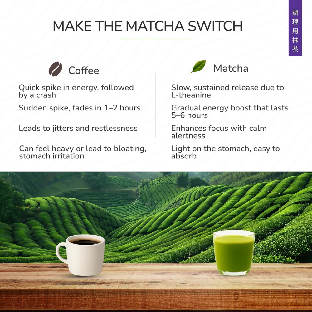TeaFit Culinary Japanese Matcha Tea Powder - Image 9