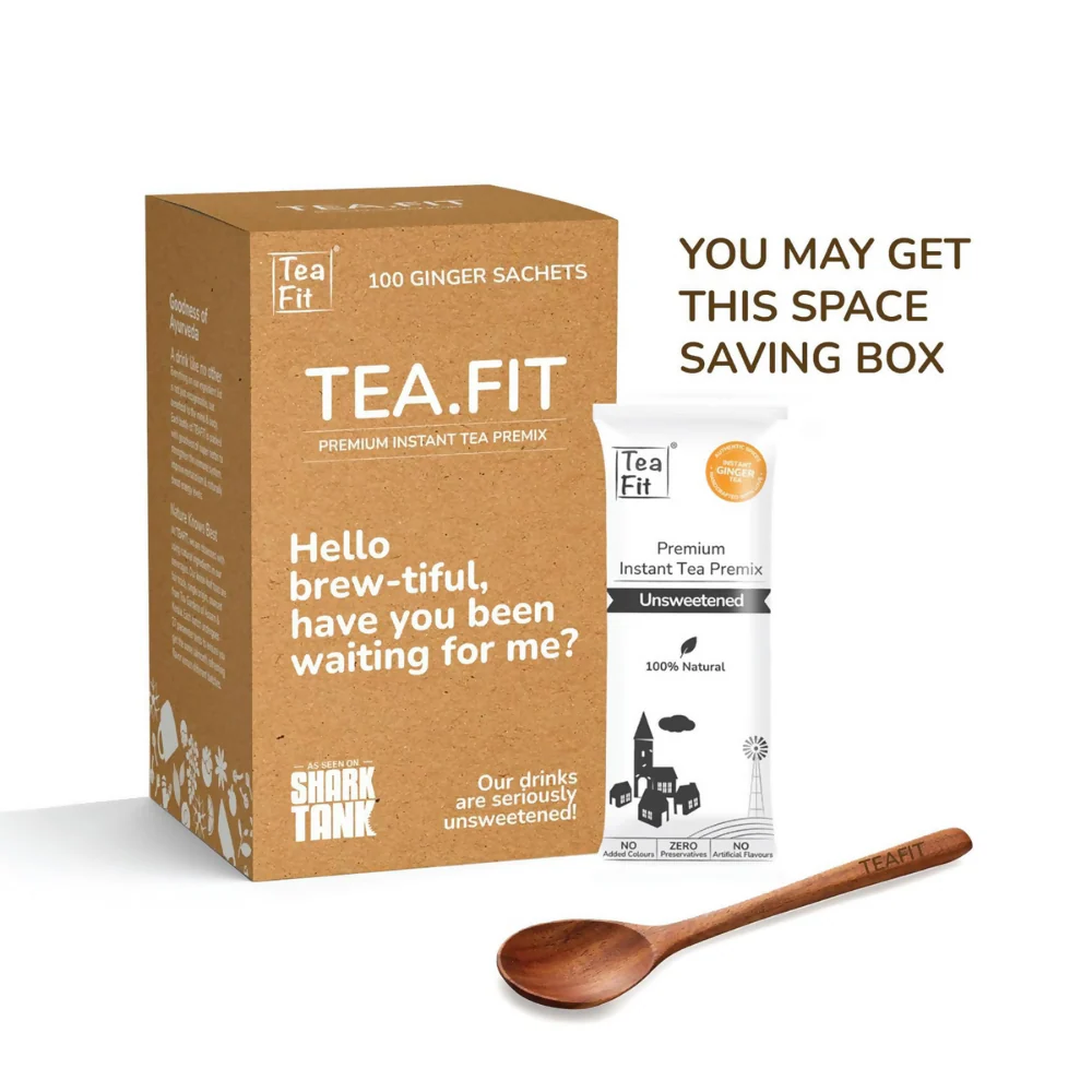 TeaFit No Sugar Instant Ginger Tea Premix - Image 5