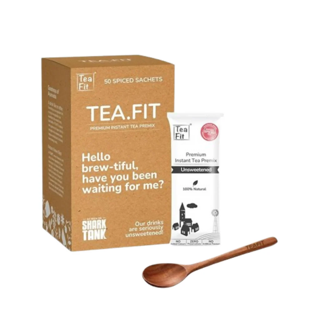 TeaFit Premium NO SUGAR Instant Masala Tea Premix - Image 4