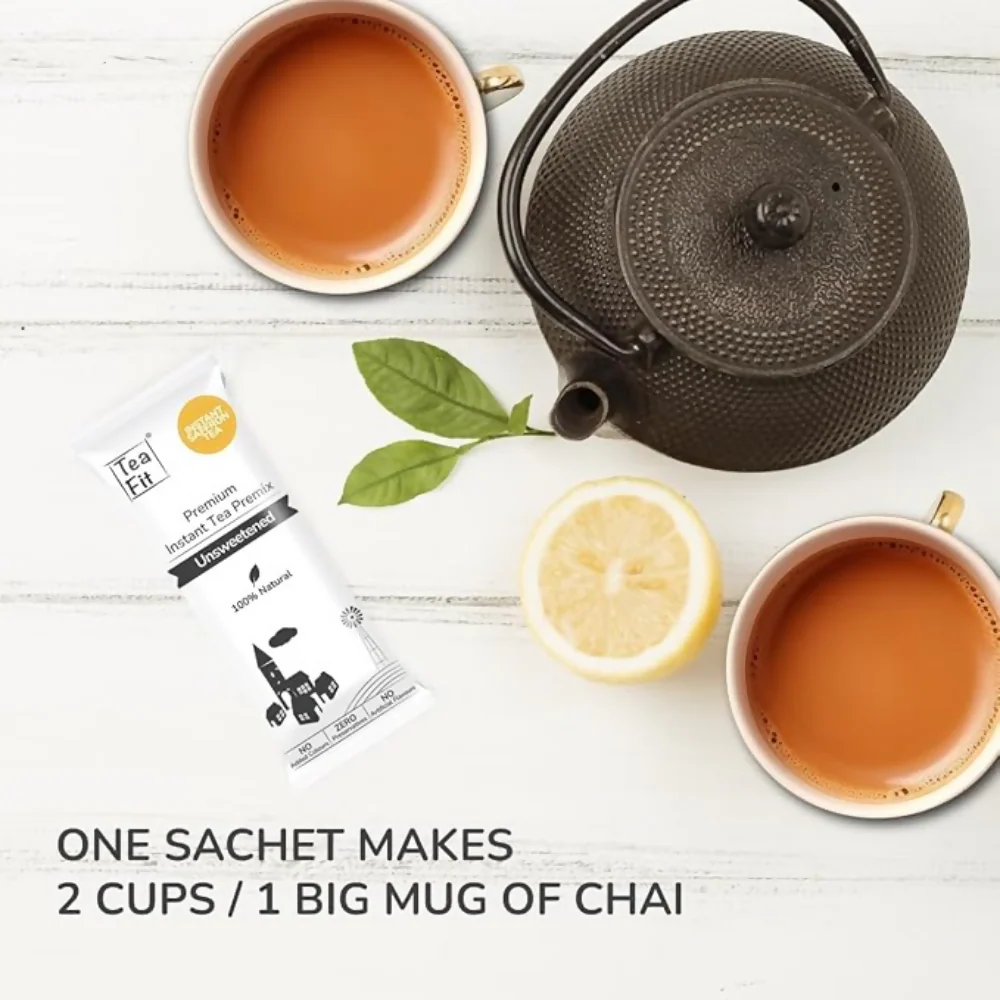 TeaFit Premium NO SUGAR Instant Saffron Tea Premix - Image 6